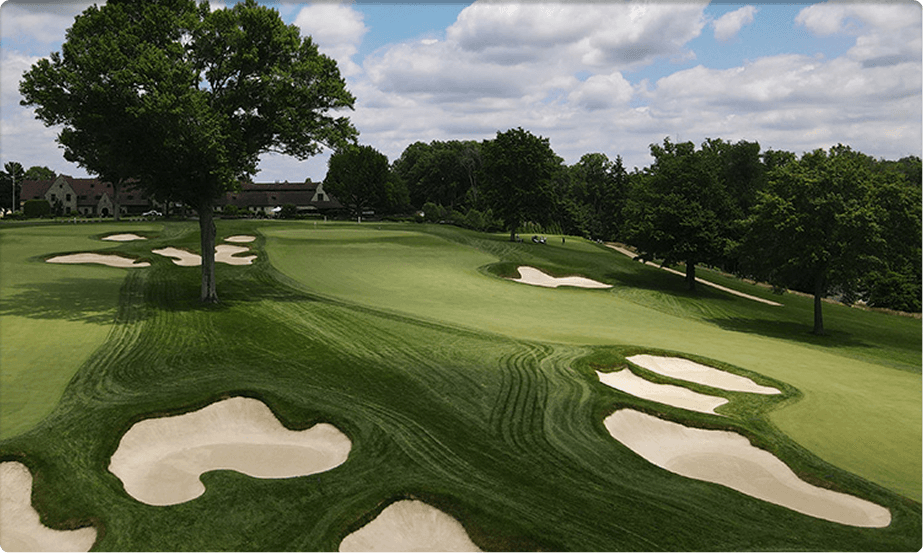 Championship golf course at Aronimink